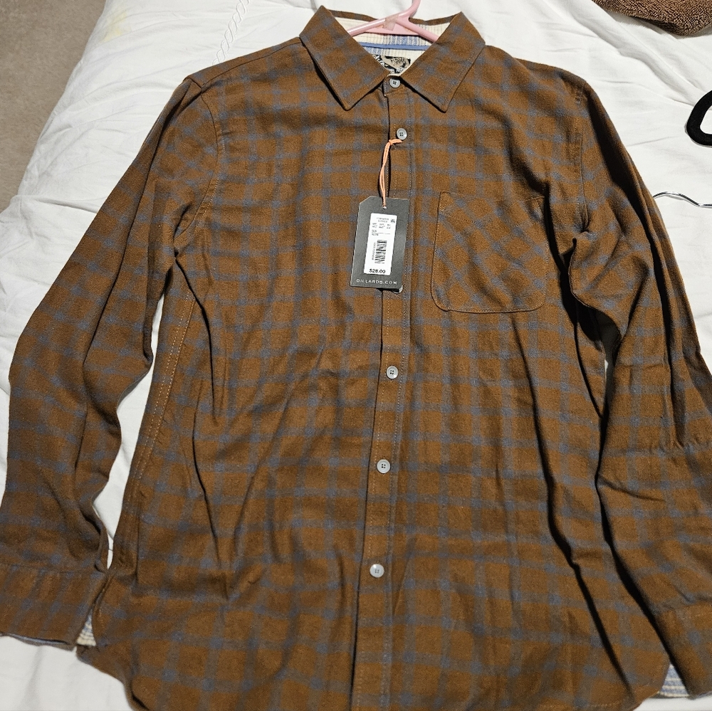 Boys First Wave Flannel NWT